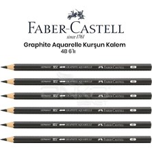 Faber-Castell Faber Castell Graphite Aquarelle Kurşun Kalem 4b 6lı