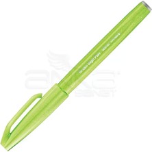 Pentel Brush Sign Pen Fırça Uçlu Kalem Light Green