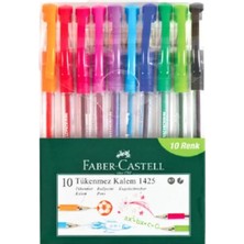 Faber-Castell Faber 1425 Tükenmez Kalem 10 Renk 14255700