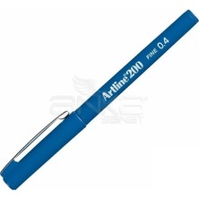 Artline Fineliner 200 0.4mm Ince Uçlu Yazı ve Çizim Kalemi Blue