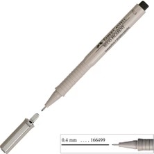 Faber-Castell Faber Castell Ecco Pigment Çizim Kalemi 0.4 mm Siyah