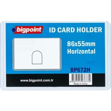 Bigpoint Kimlik, Ehliyet Kabı Şeffaf 86X55MM