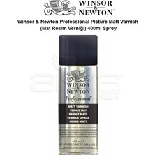 Winsor & Newton Professional Picture Matt Varnish (Mat Resim Verniği) 400ML Sprey