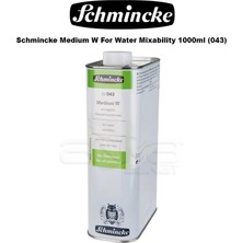 Schmincke Medium W For Water Mixability 1000ML (043)