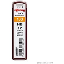 Rotring Tikky Yüksek Kaliteli Kurşun Kalem Ucu 0,9 Mm/1,0 mm (Hb)