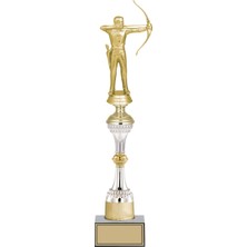 ODAK KUPA - Figürlü Kupalar - Okçu Figürlü Kupalar FG-032 B - 43 cm