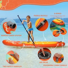 Lethe Boards Paddleboard 240 x 76 x 15 cm Çocuk Sörf Tahtası SeaSee FULLSET