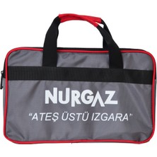 Nurgaz Campout Ateş Üstü Izgara+Çanta Orta