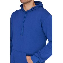 Simyon Erkek Regular Fit Kapüşonlu Kanguru Cepli Uzun Kollu Sweatshirt