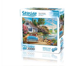 KS Games Dog On The Boat 2000 Parça Puzzle