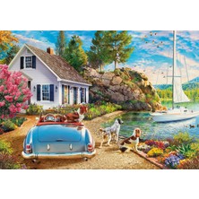 KS Games Dog On The Boat 2000 Parça Puzzle