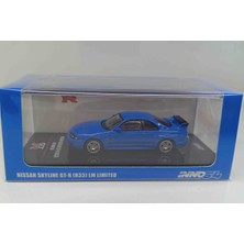 Dianomi Inno 1:64 Nissan Skyline Gt-R R 33 Lm Limited / Case Kutulu Metal Araba 8 cm