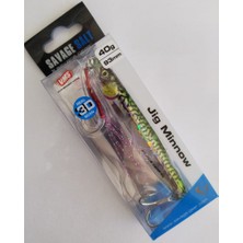 Savage Gear 3D Jig Minnow 40 gr 9,3 cm Sahte Balık - Green Mackerel