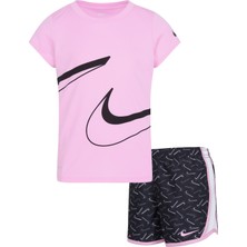 Nike Swoosh Logo Tempo Set Çocuk Şort Takım 26L803-023