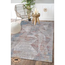 Nesa Decor Eskitmeli Modern Halı Dijital Baskılı Halı Kaymaz Tabanlı Mutfak Salon Koridor Halısı