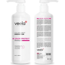 Veela Boyalı Saçlar Için Besleyici Ve Koruyucu Bakım Şampuanı Color Protect Shampoo 500ml