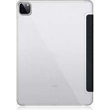 Kilifone - Apple iPad Air 10.9 2020 (4.nesil) - Tablet Kılıfı Smart Cover Standlı 1-1 Kılıf - Kırmızı