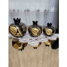 Cristal Craft Dekoratif 3'lü Nar