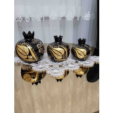 Cristal Craft Dekoratif 3'lü Nar
