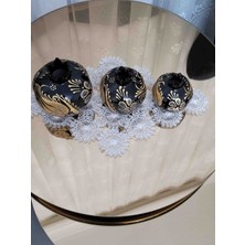 Cristal Craft Dekoratif 3'lü Nar