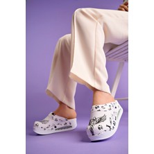 Drmoon Kadüse Desenli Ortopedik Airmax Taban Sabo Terlik