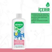 Siveno %100 Doğal Bebek Çamaşır Sabunu Kendinden Yumuşatıcılı Bitkisel Deterjan Konsantre Vegan 1000 ml X2 Adet