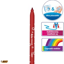 BIC Kids Couleur Yıkanabilir Keçeli Boya Kalemi 24 Renk