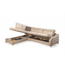 Luxe Home Luxehome Arya Zen Kumaşlı Köşe Koltuk