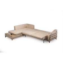 Luxe Home Luxehome Arya Zen Kumaşlı Köşe Koltuk