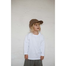 Ohlala Koala Beyaz Basic Uzun Kollu T-Shirt