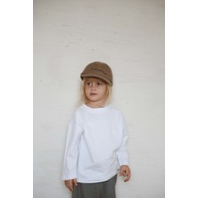 Ohlala Koala Beyaz Basic Uzun Kollu T-Shirt
