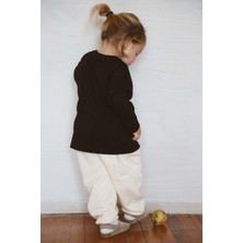 Ohlala Koala Siyah Basic Uzun Kollu T-Shirt