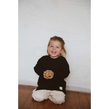 Ohlala Koala Siyah Basic Uzun Kollu T-Shirt