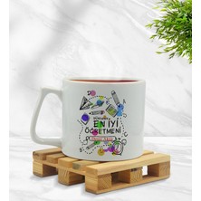 Bk Gift Kişiye Özel Öğretmenler Günü Middle Beyaz Kupa Bardak- 15, Öğretmene Hediye, Öğretmenler Günü