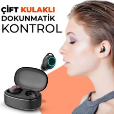 Moodix KI23K020 Bluetooth Kulakiçi Kulaklık Siyah