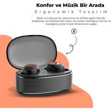 Moodix KI23K020 Bluetooth Kulakiçi Kulaklık Siyah