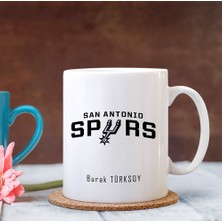 Kişiye Özel Nba San Antonio Spurs Beyaz Kupa Bardak