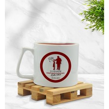 Bk Gift Kişiye Özel Öğretmenler Günü Middle Beyaz Kupa Bardak- 10, Öğretmene Hediye, Öğretmenler Günü