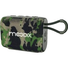 Moodix KI23TM02 Bluetooth Hoparlör Kamuflaj 5W