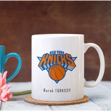 Kişiye Özel Nba New York Knicks Beyaz Kupa Bardak