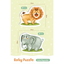 Baby Puzzle - Wıld Anımals (Vahşi Hayvanlar)