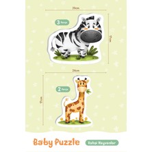 Baby Puzzle - Wıld Anımals (Vahşi Hayvanlar)