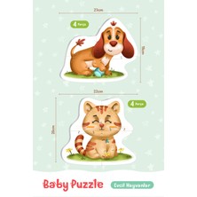 Baby Puzzle - Pet Anımals (Evcil Hayvanlar)