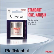 Pfaff Dikiş Makinası Standart Iğne (Karışık) (1 Paket=10 Adet) (821195096)