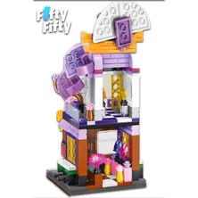 Vagonlife Keeppley City Corner/şehir Köşesi Serisi Yelpaze Mağazası (291 Parça) Oyuncak Yapım Seti FFK-28001