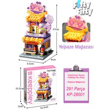 Vagonlife Keeppley City Corner/şehir Köşesi Serisi Yelpaze Mağazası (291 Parça) Oyuncak Yapım Seti FFK-28001