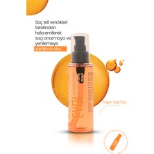 Evol Besleyici Argan ve Keratin Saç Bakım Yağı - Sağlıklı Parlak Saçlar İçin - 100 ml