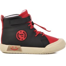 Rocky Walkway Siyah-Kırmızı Unisex Bilek Boy Çocuk Sneaker Rocky 17-P