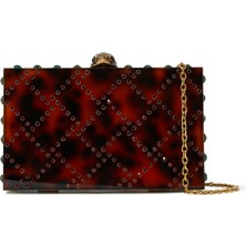 Kurt Geiger Quilt Box Clutch Çanta, Sofistike ve Şık