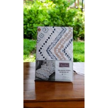 Lila Tek Kişilik Pamuk Nevresim Set (Yastık Kılıfı Dahil)